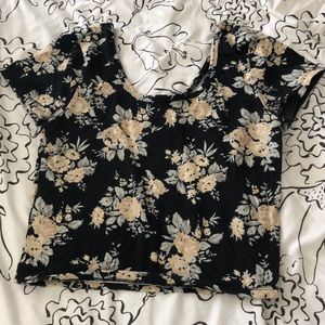 ❤️Floral crop top